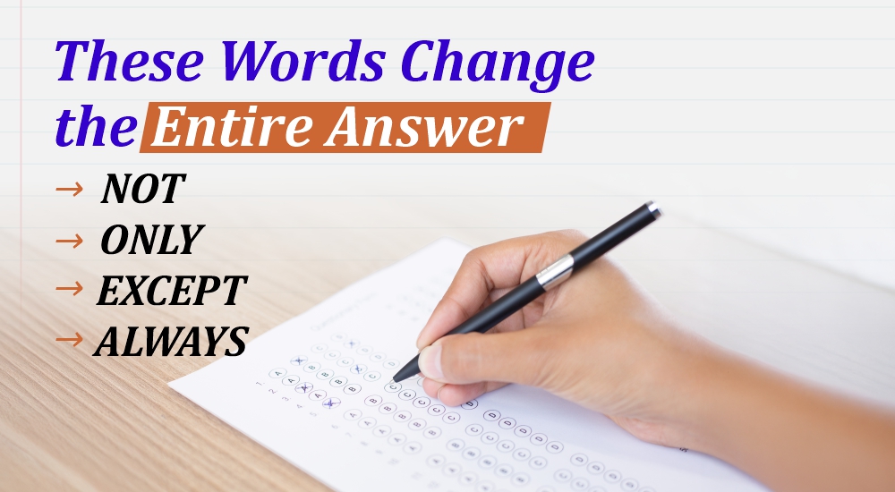 these words change the entire answer of olympiad exam
