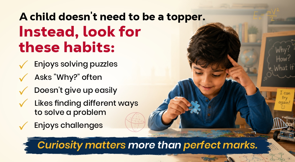 make children comfortable with thinking-based questions